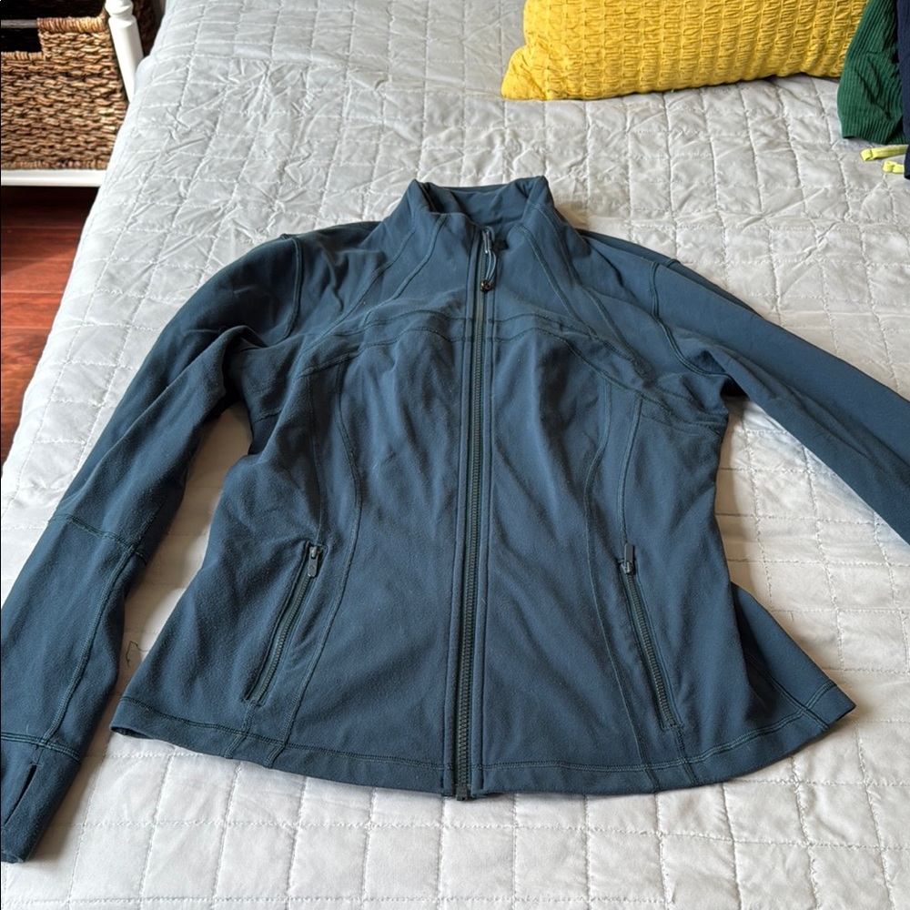 Lululemon Athletica Blue Utility Jacket Lightweight Casual